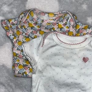2 Newborn Onesies